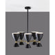 Oscar 5-Head Chandelier