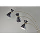 Oscar 3-Arm Arc Lamp