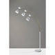 Oscar 3-Arm Arc Lamp