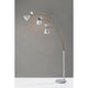 Oscar 3-Arm Arc Lamp