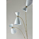 Oscar 3-Arm Arc Lamp