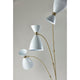 Oscar 3-Arm Arc Lamp
