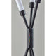 Collin LED Color Changing 3-Light Floor Lamp