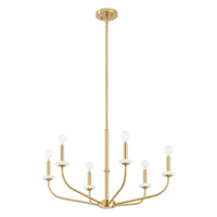 Leah 30" 6-Light Chandelier