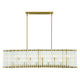 Glasbury 52" 10-Light Chandelier