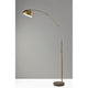 Bolton LED Arc Lamp with Smart Switch
