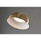 Bolton LED Arc Lamp with Smart Switch