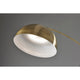 Bolton LED Arc Lamp with Smart Switch