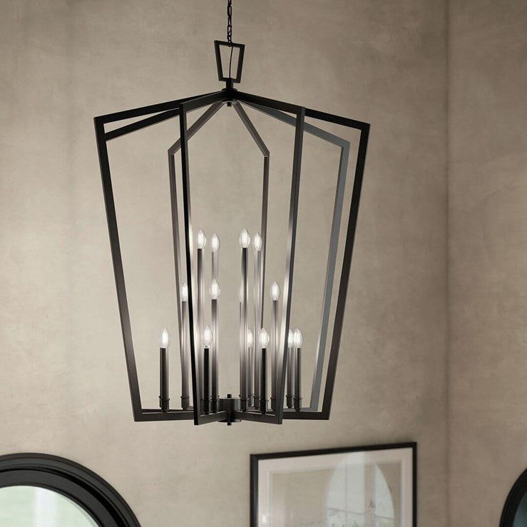 Abbotswell 49" 16-Light Foyer Pendant