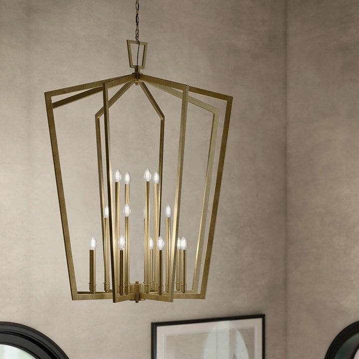 Abbotswell 49" 16-Light Foyer Pendant