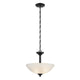 Jolie 15" 2-Light Convertible Inverted Pendant and Semi Flush