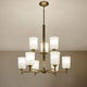 Shailene 26.5" 9-Light 2-Tier Chandelier