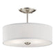 Shailene 14" 3-Light Round Semi Flush