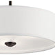 Shailene 14" 3-Light Round Semi Flush