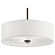 Shailene 14" 3-Light Round Semi Flush