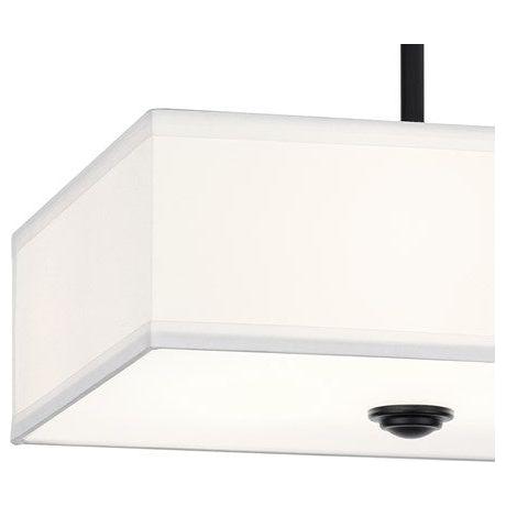 Shailene 14" 3-Light Square Semi Flush