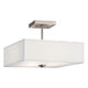 Shailene 14" 3-Light Square Semi Flush