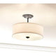 Shailene 18" 3-Light Round Semi Flush