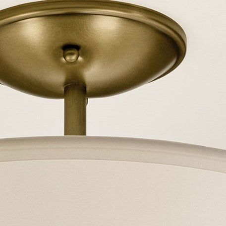 Shailene 18" 3-Light Round Semi Flush