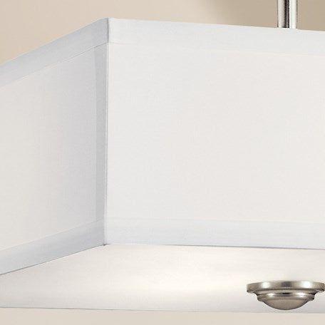 Shailene 18" 3-Light Square Semi Flush