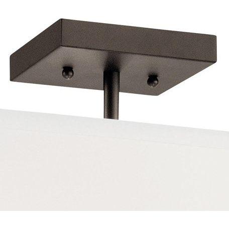 Shailene 18" 3-Light Square Semi Flush