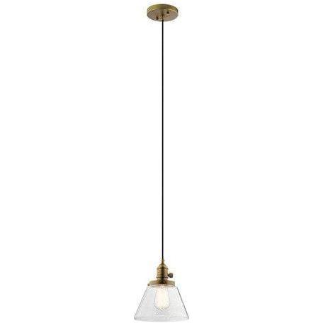 Avery 9" 1-Light Cone Mini Pendant