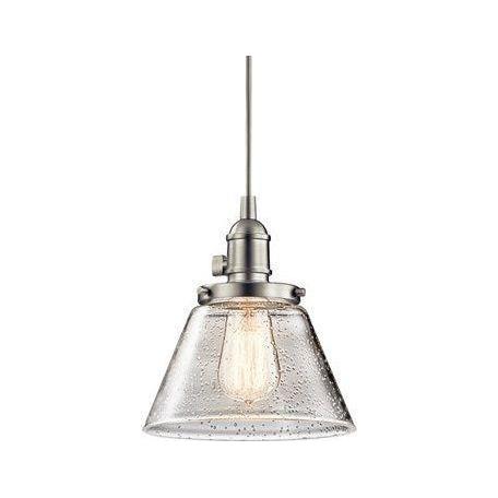 Avery 9" 1-Light Cone Mini Pendant