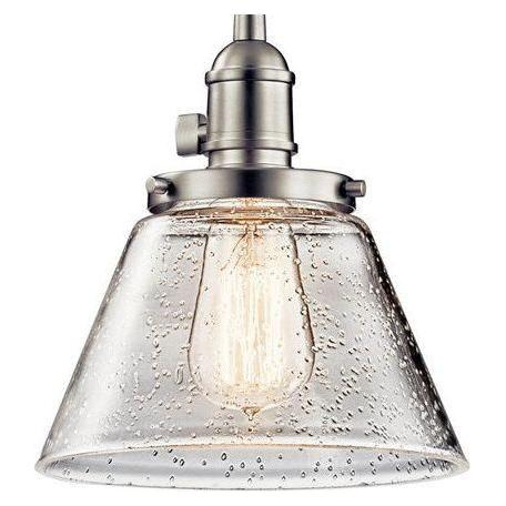 Avery 9" 1-Light Cone Mini Pendant