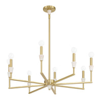 Montclair 32" 8-Light Chandelier