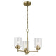 Winslow 18" 3-Light Mini Chandelier