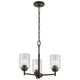 Winslow 18" 3-Light Mini Chandelier