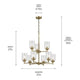 Winslow 27" 9-Light 2-Tier Chandelier