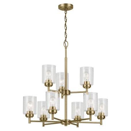 Winslow 27" 9-Light 2-Tier Chandelier