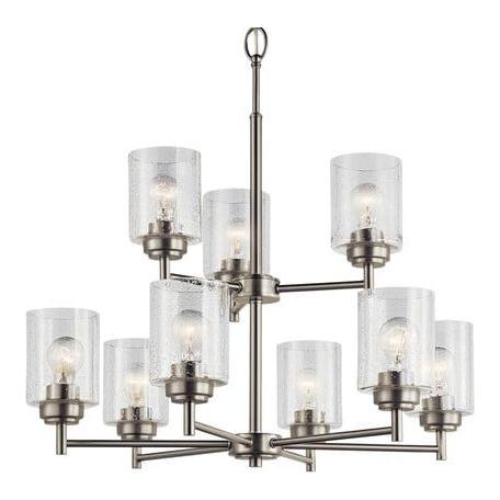 Winslow 27" 9-Light 2-Tier Chandelier