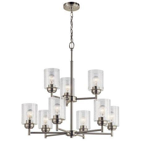 Winslow 27" 9-Light 2-Tier Chandelier