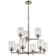 Winslow 27" 9-Light 2-Tier Chandelier