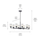 Winslow 44.25" 8-Light Oval Chandelier