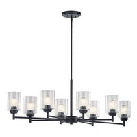 Winslow 44.25" 8-Light Oval Chandelier