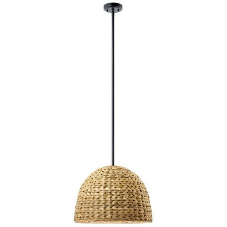 Raffiana 14" 1-Light Pendant