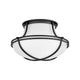 Saddler 3-Light Medium Flush Mount