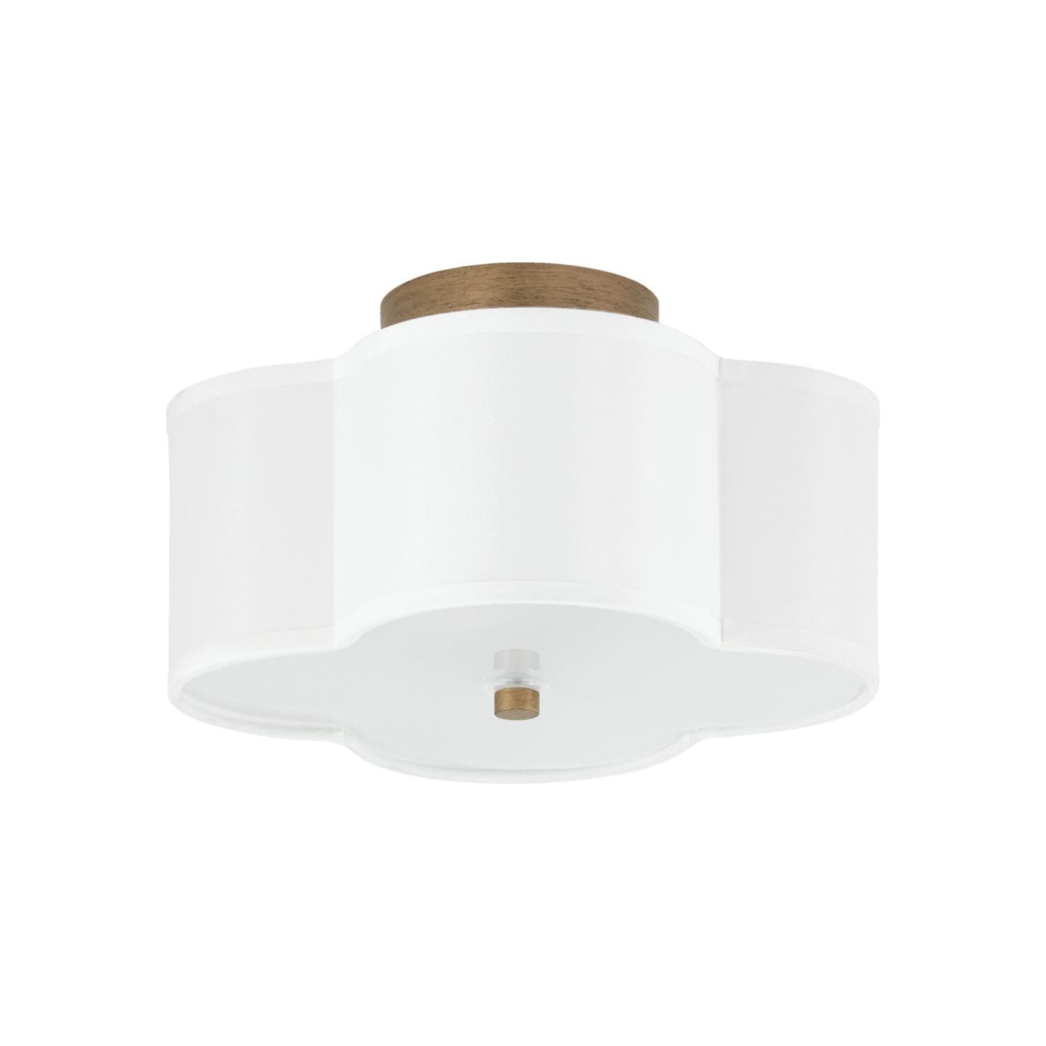 Quinn 2-Light Semi Flush Mount