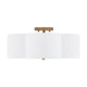 Quinn 4-Light Semi Flush Mount