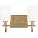 Oak Moore Two Light Wall / Bath