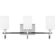 Oak Moore Three Light Wall / Bath