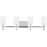 Oak Moore Four Light Wall / Bath