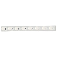 Essentials 8-Light Bath Vanity Strip Light