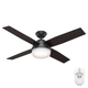 Dempsey Outdoor Fan with Light 52"