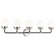 Cafe Five Light Wall / Bath
