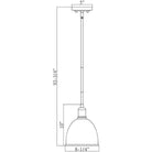 Z-Lite - Sawyer 1-Light Pendant - Lights Canada