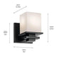 Tully 6.5" 1-Light Wall Sconce